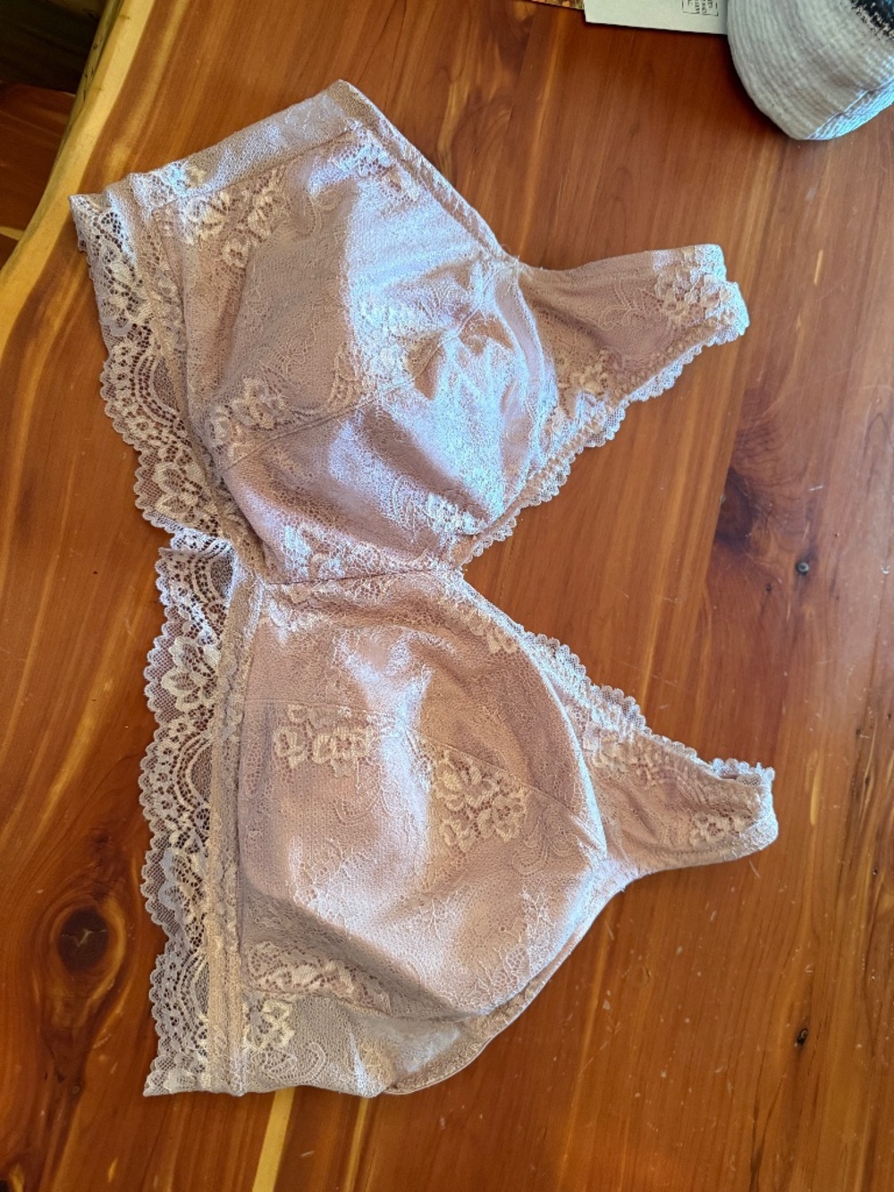 Dreamfit Blush Pink Lace bra size 4X NWOT